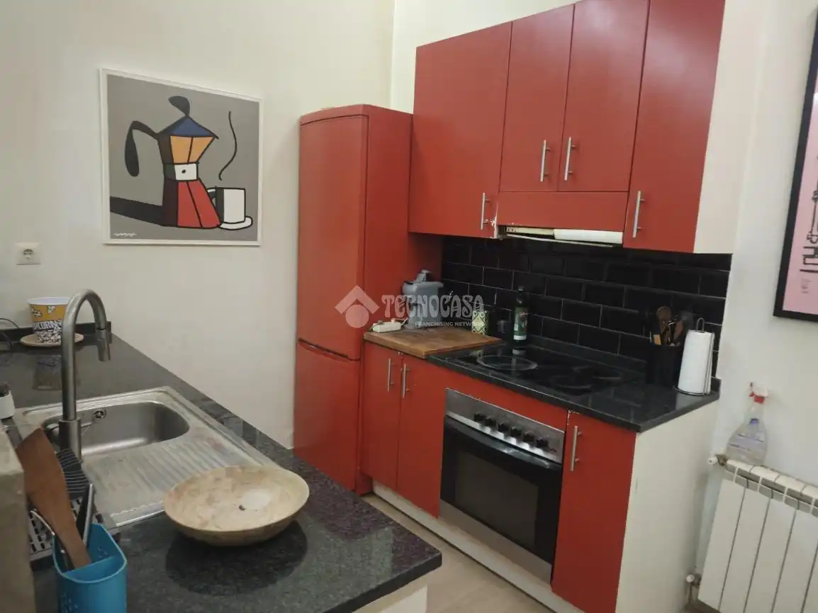 Kitchen of Flat for sale in Madrid  with Heating