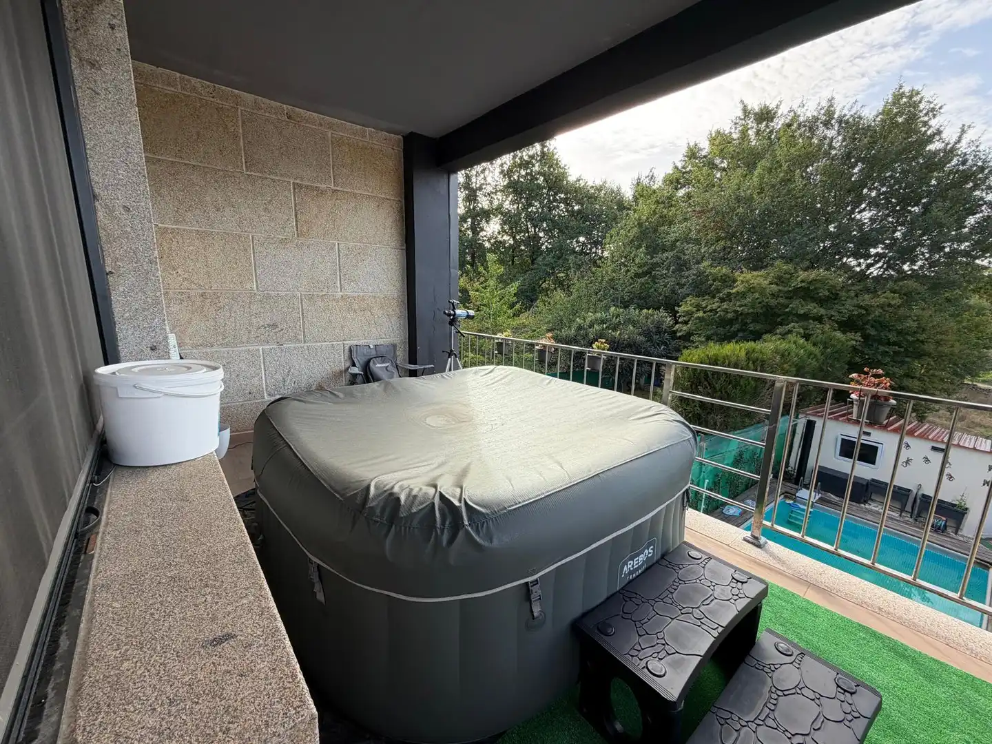 Casa aparellada amb terrassa en venda a Ponteareas, imagen 26
