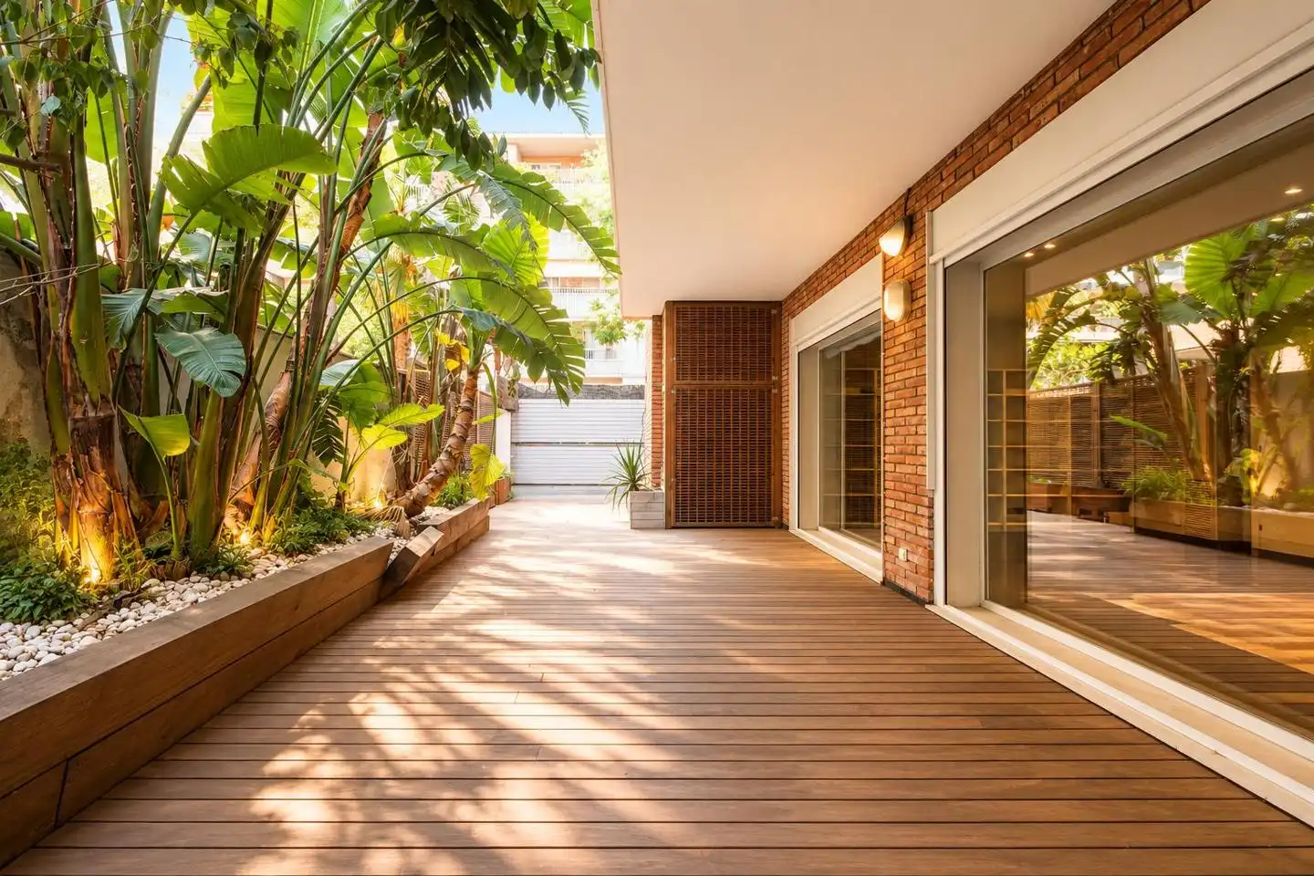 Terrace of Ground floor for rent in Sarrià - Sant Gervasi