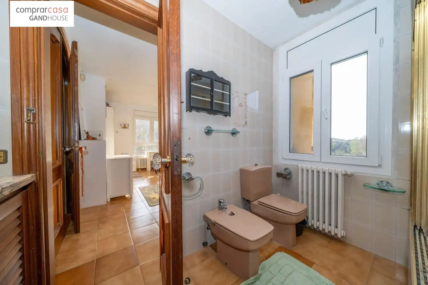 Baño de Finca rústica en venta en Caldes de Malavella con Aire acondicionado, Calefacción y Jardín privado