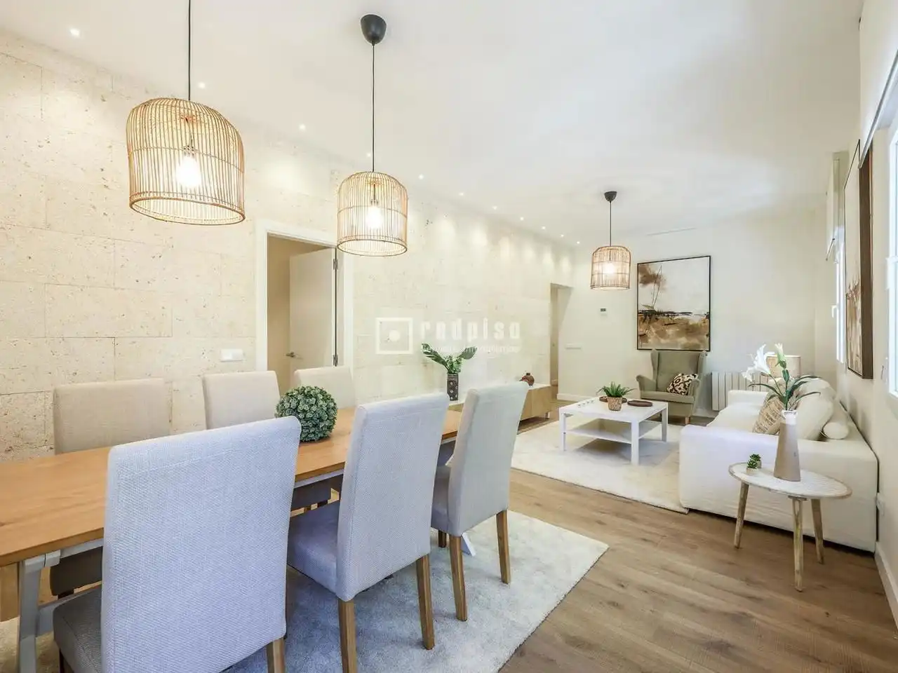 Dining room of Flat for sale in Madrid  with Air Conditioner, Heating and Terrace
