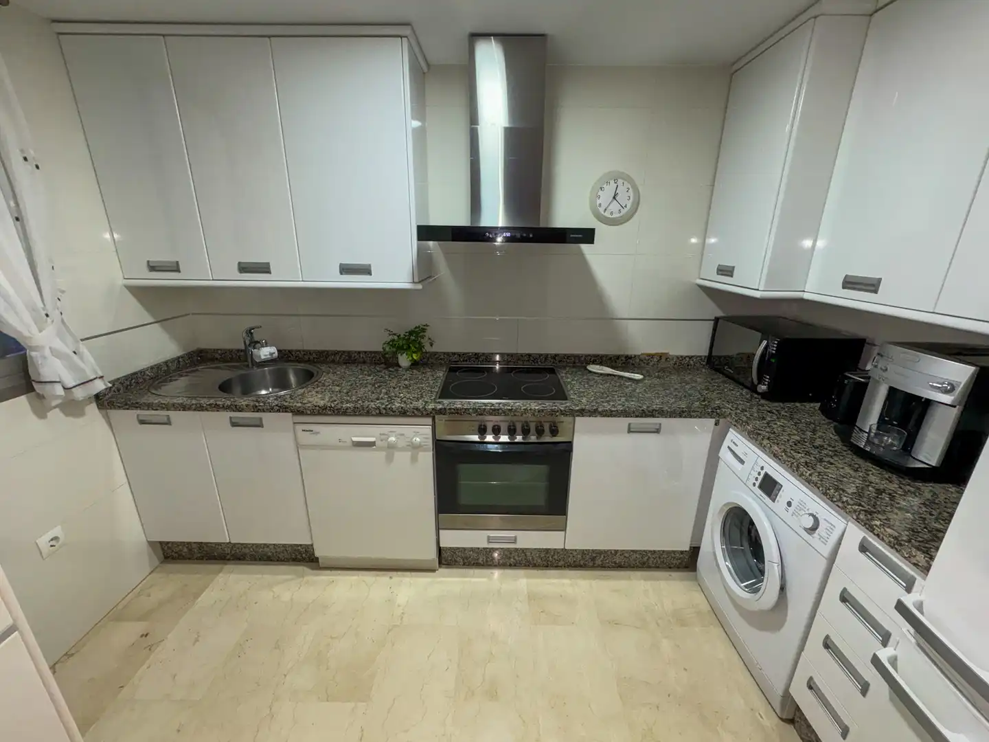 Cocina de Apartamento en venta en Dénia con Aire acondicionado, Jardín privado y Terraza