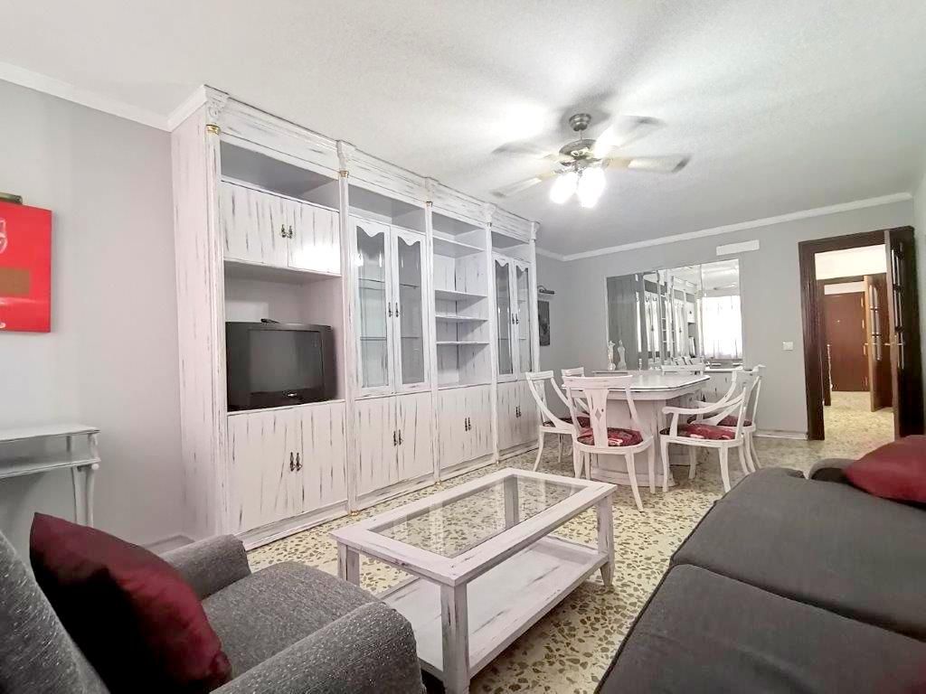 Living room of Flat to rent in Málaga Capital  with Air Conditioner, Heating and Terrace