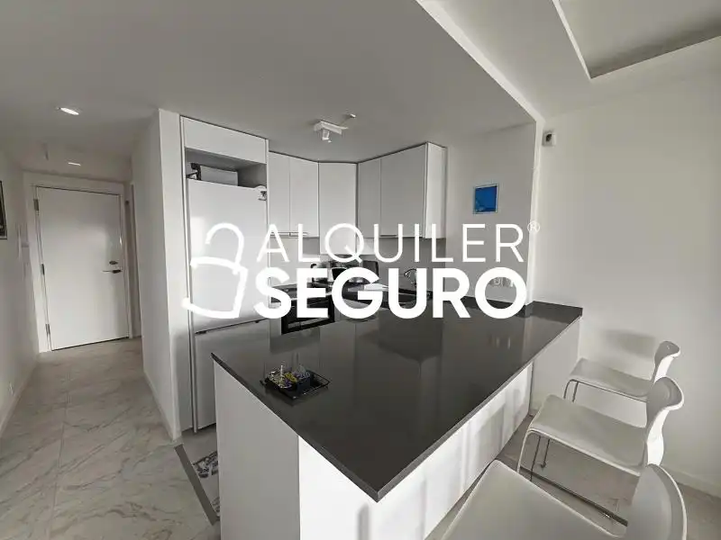 Cocina de Piso de alquiler en Casares con Terraza, Trastero y Amueblado