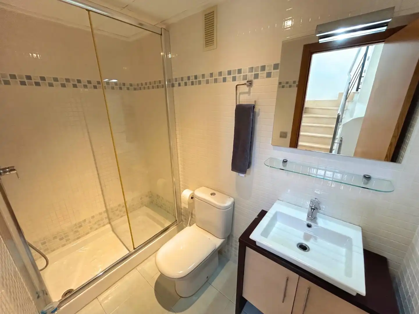 Baño de Casa adosada en venta en Moncofa con Aire acondicionado, Terraza y Amueblado