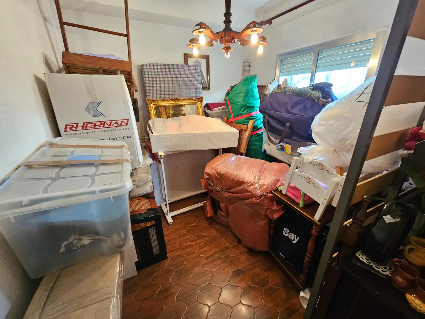 Schlafzimmer von Haus oder Chalet zum Verkauf in Cabanillas de la Sierra mit Heizung, Privatgarten und Terrasse