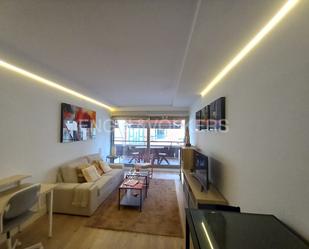 Living room of Apartment to rent in  Madrid Capital  with Air Conditioner, Heating and Terrace