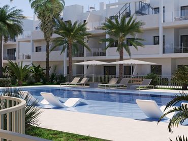 Appartement compact avec piscine à vendre à San Cayetano