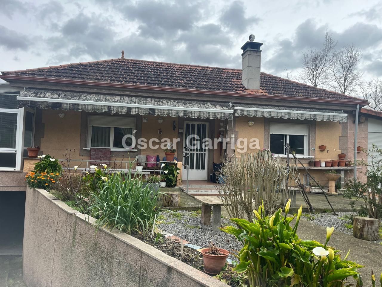 Exterior view of House or chalet for sale in San Amaro  with Heating, Private garden and Terrace