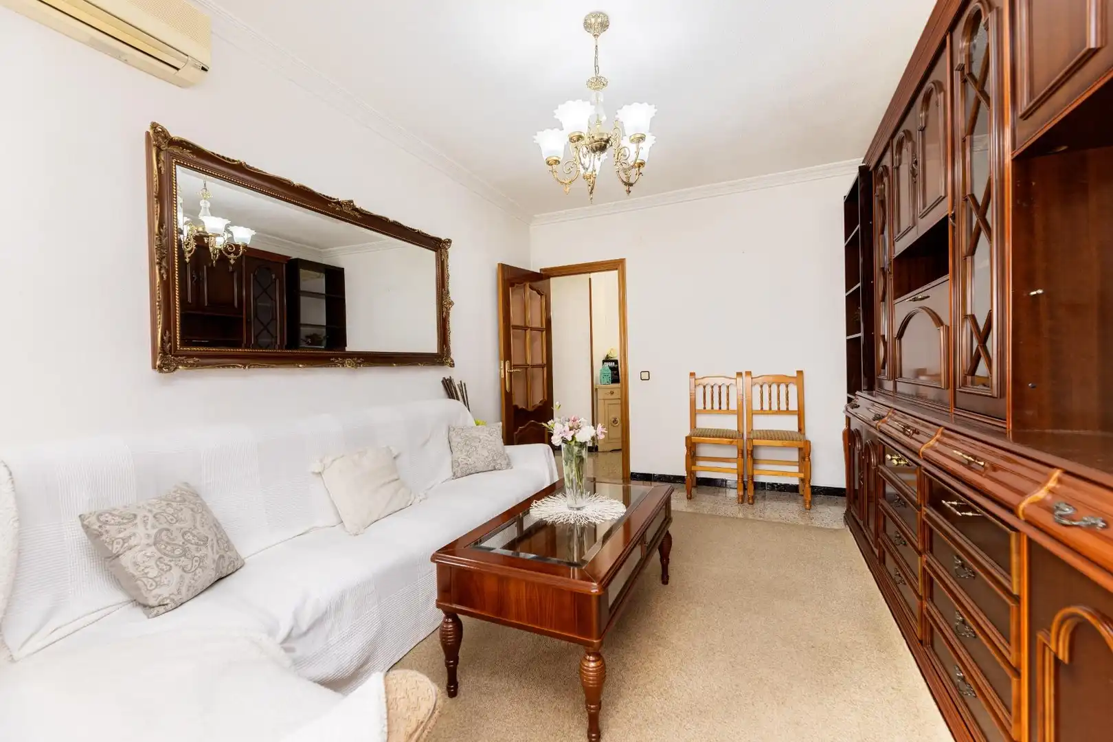 Sala de estar de Piso en venta en Collado Villalba con Aire acondicionado, Calefacción y Terraza