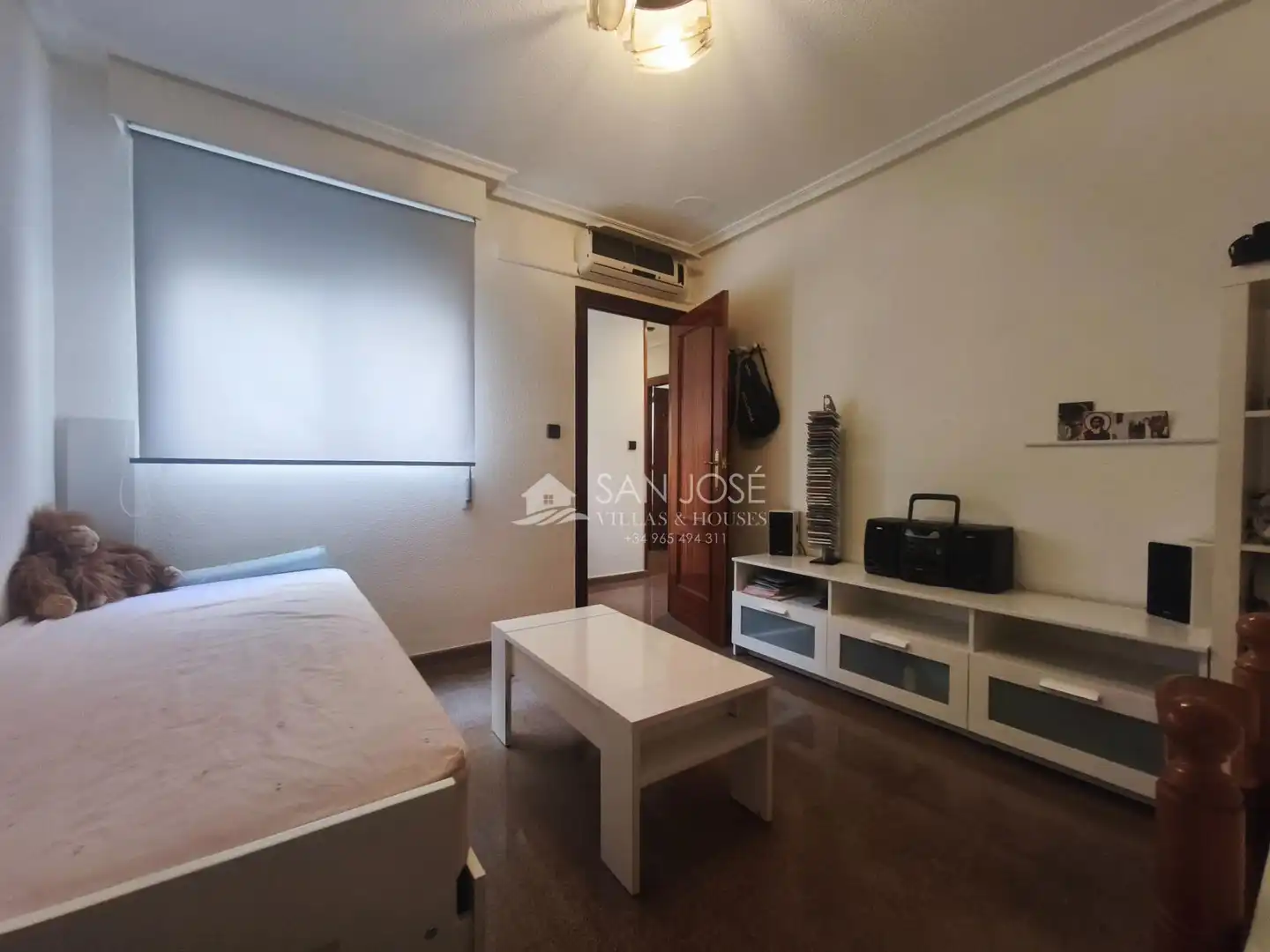 Bedroom of Flat for sale in Aspe  with Air Conditioner