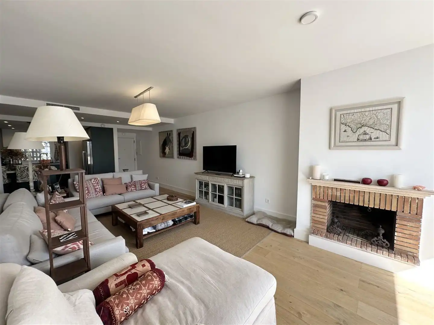 Sala de estar de Apartamento en venta en Marbella con Aire acondicionado y Terraza