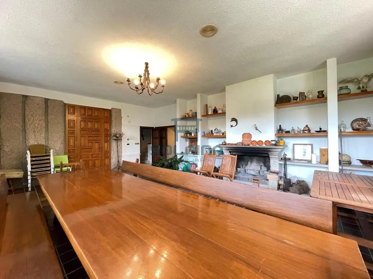 Dining room of Houses for sale in Esgos  with Heating, Private garden and Swimming Pool