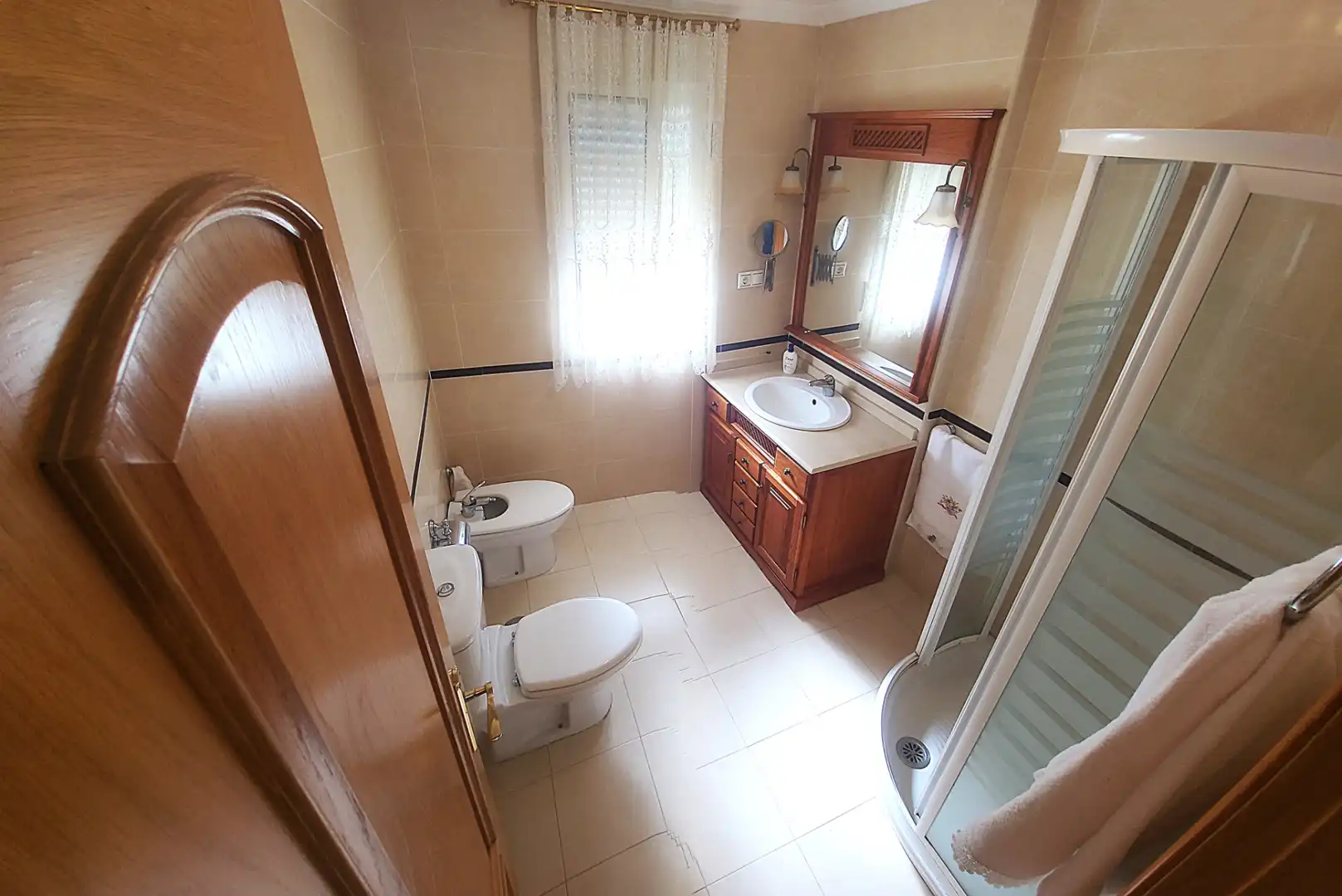 Bathroom of Detached homes for sale in Jun  with Air Conditioner, Heating and Private garden