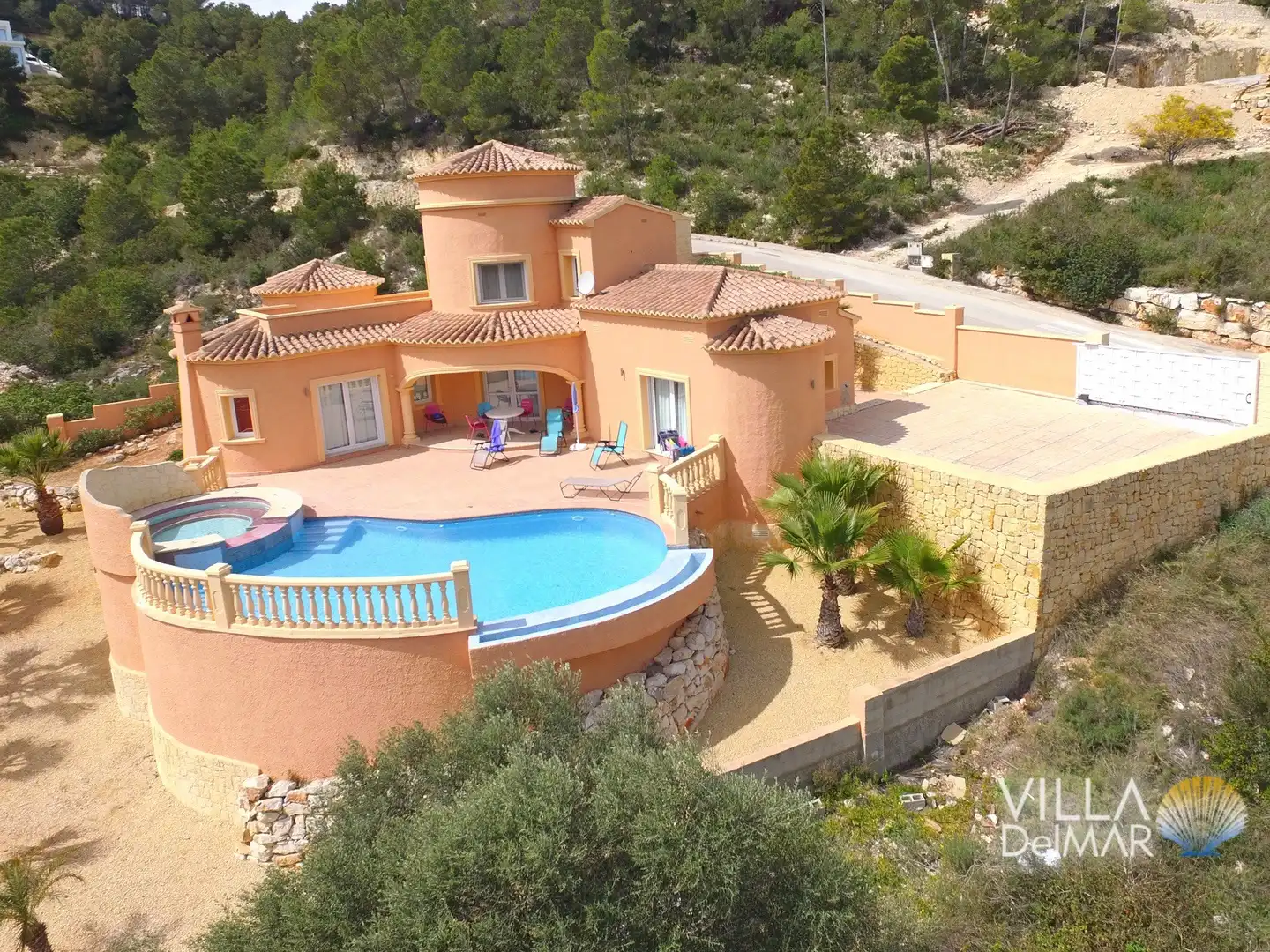 Vista exterior de Casa o xalet en venda en Jávea / Xàbia amb Calefacció, Jardí privat i Terrassa