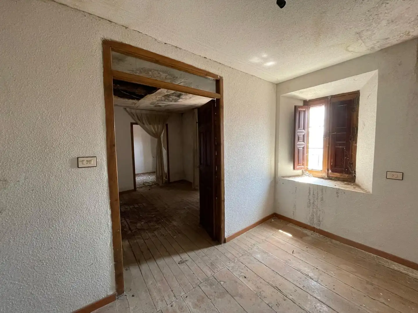 Dormitori de Finca rústica en venda en Escarabajosa de Cabezas amb Jardí privat i Traster