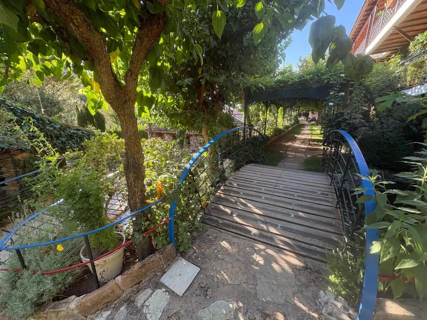 Terraza de Finca rústica en venta en Benatae con Calefacción, Jardín privado y Piscina