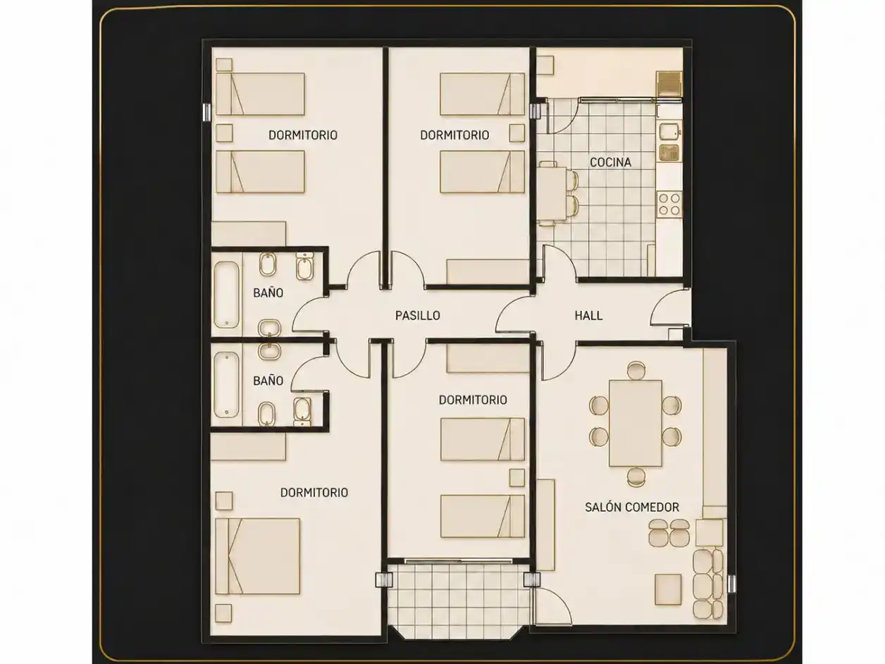 Flat for sale in Tui  with Balcony