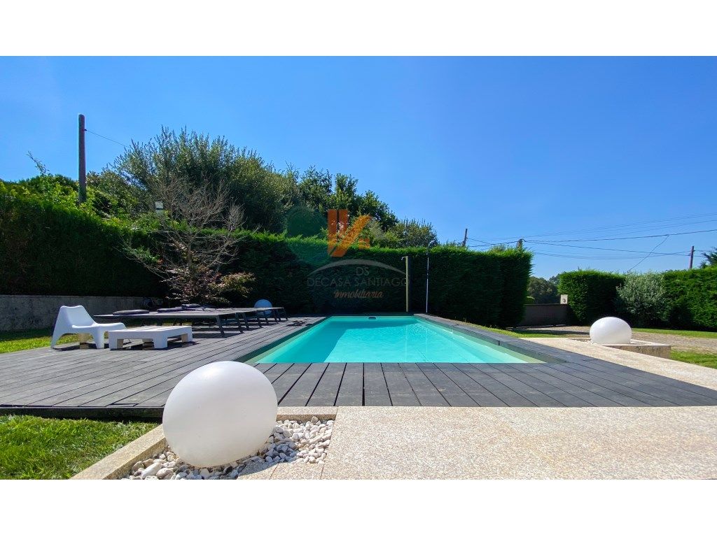 Garden of House or chalet for sale in Ames  with Private garden, Terrace and Swimming Pool