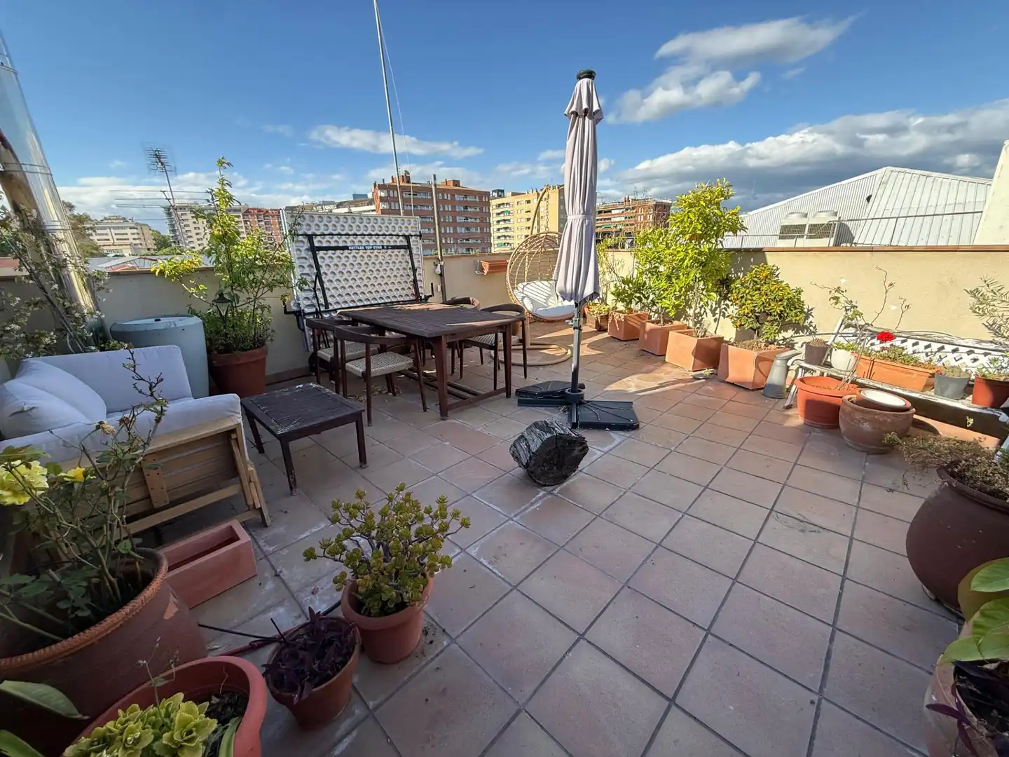 Terrace of Attic for sale in Sabadell  with Heating, Terrace and Storage room