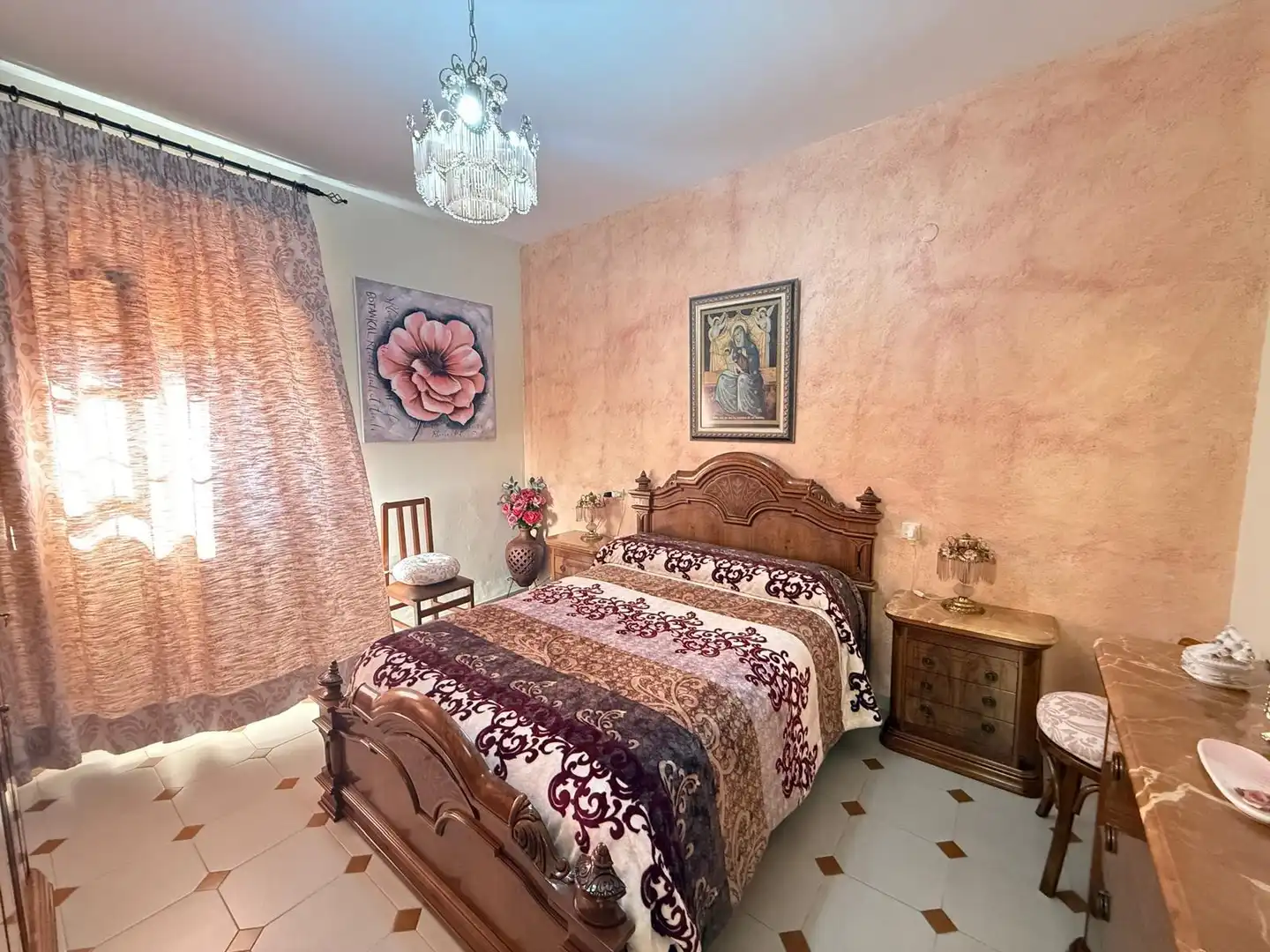 Schlafzimmer von Wohnung zum Verkauf in Villanueva de Algaidas mit Klimaanlage, Heizung und Terrasse