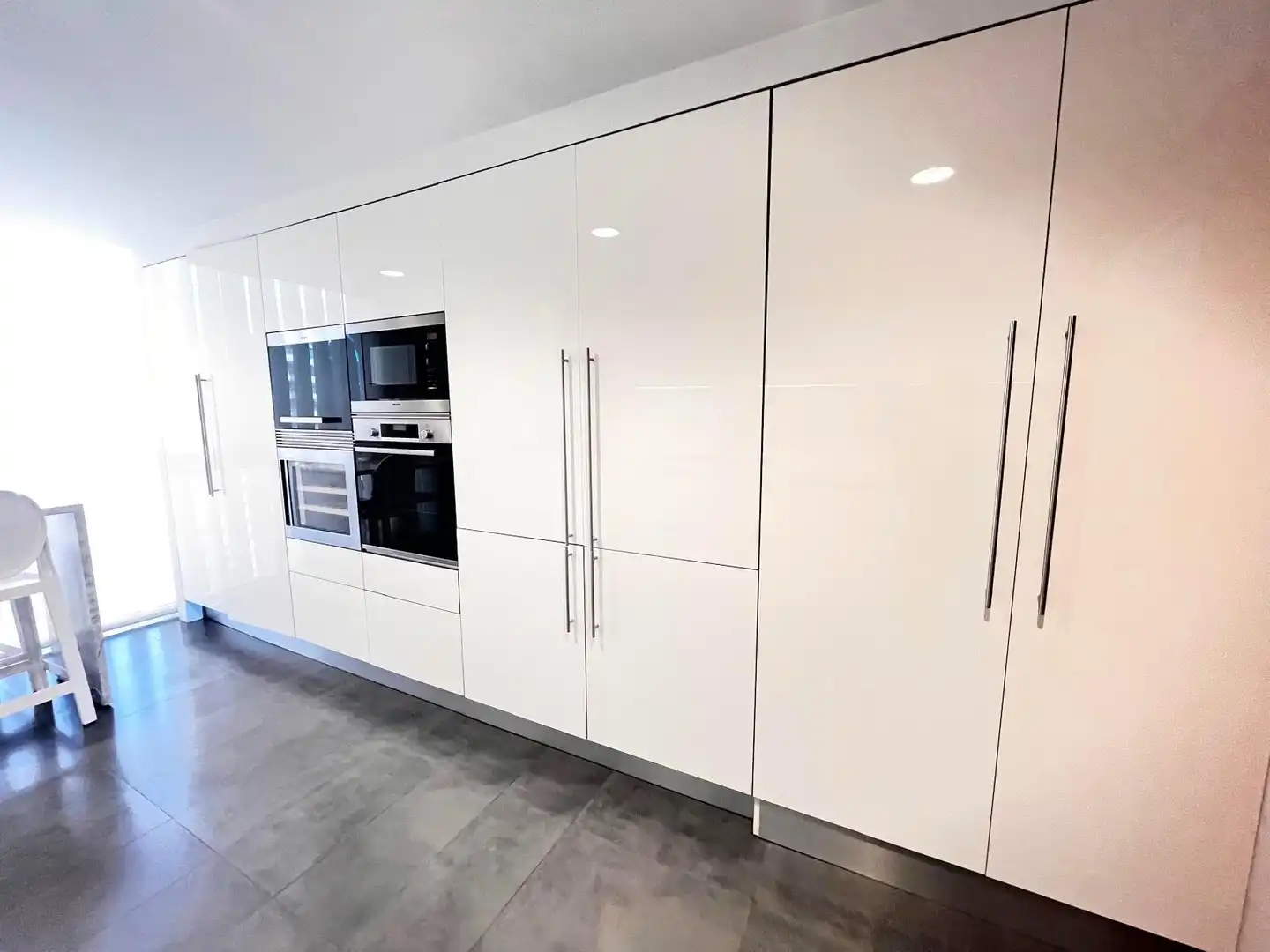 Cocina de Piso de alquiler en Benidorm con Aire acondicionado, Calefacción y Jardín privado