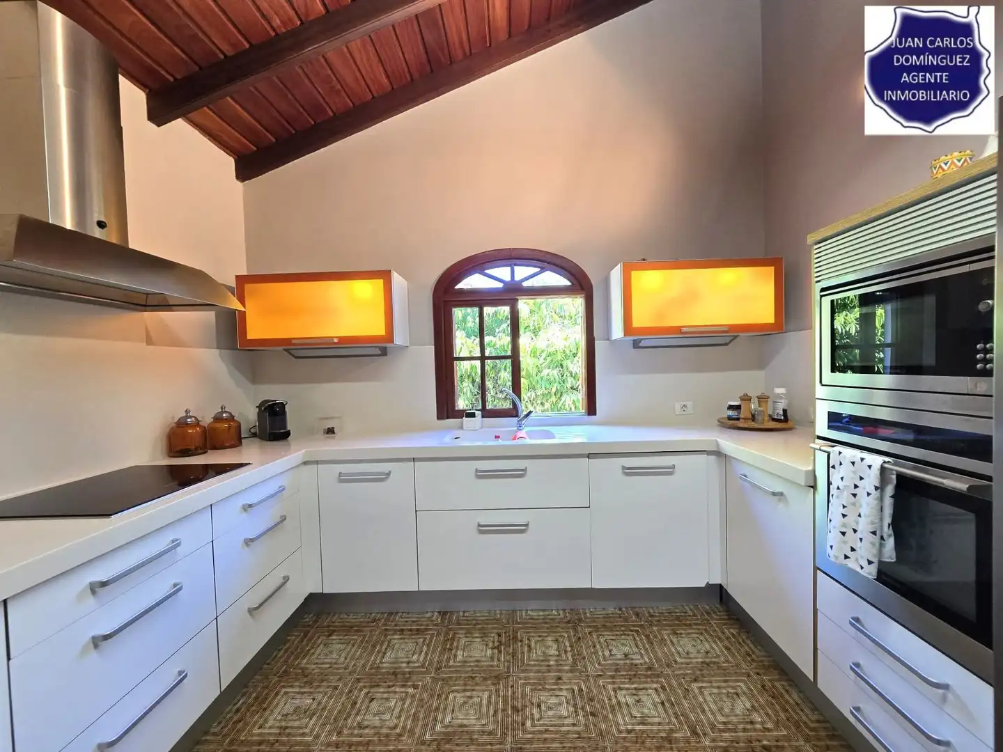 Cocina de Casa o chalet de alquiler en San Bartolomé de Tirajana con Aire acondicionado, Jardín privado y Terraza