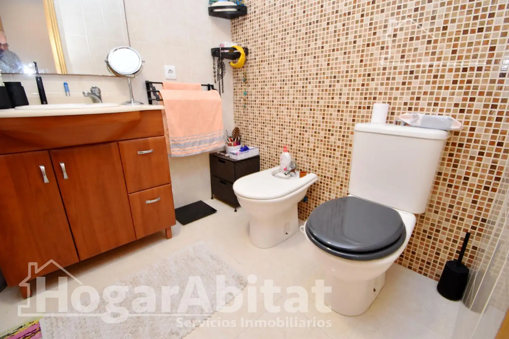Bathroom of Flat for sale in Sueca  with Heating