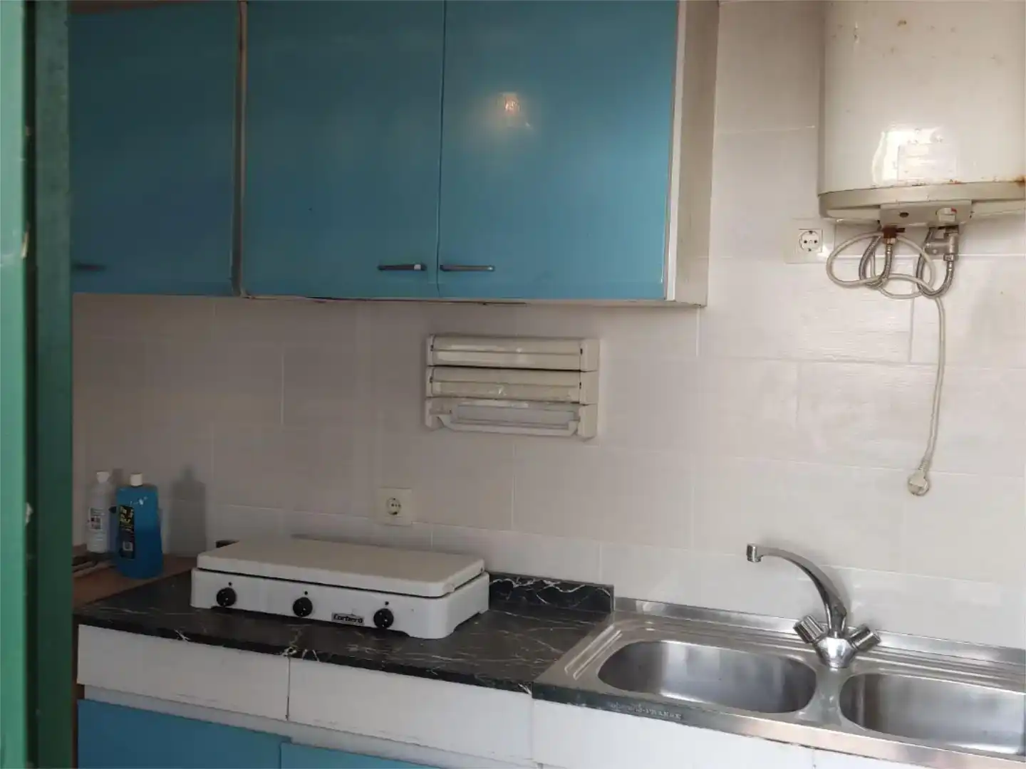 Cocina de Planta baja en venta en Cañada de Calatrava con Trastero y Amueblado