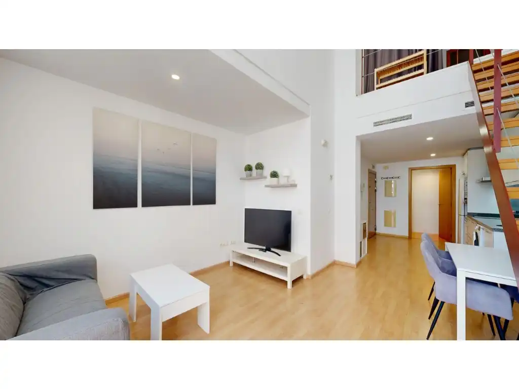 Sala d'estar de Loft en venda en Paterna