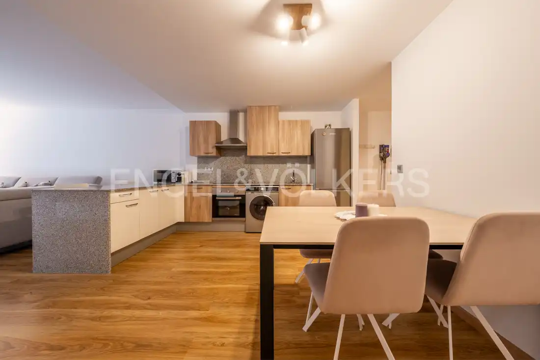 Cocina de Piso de alquiler en La Massana con Calefacción, Parquet y Terraza
