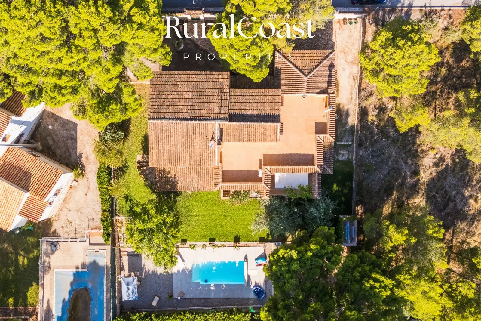 Vista exterior de Casa o chalet en venta en Tibi con Aire acondicionado, Calefacción y Jardín privado