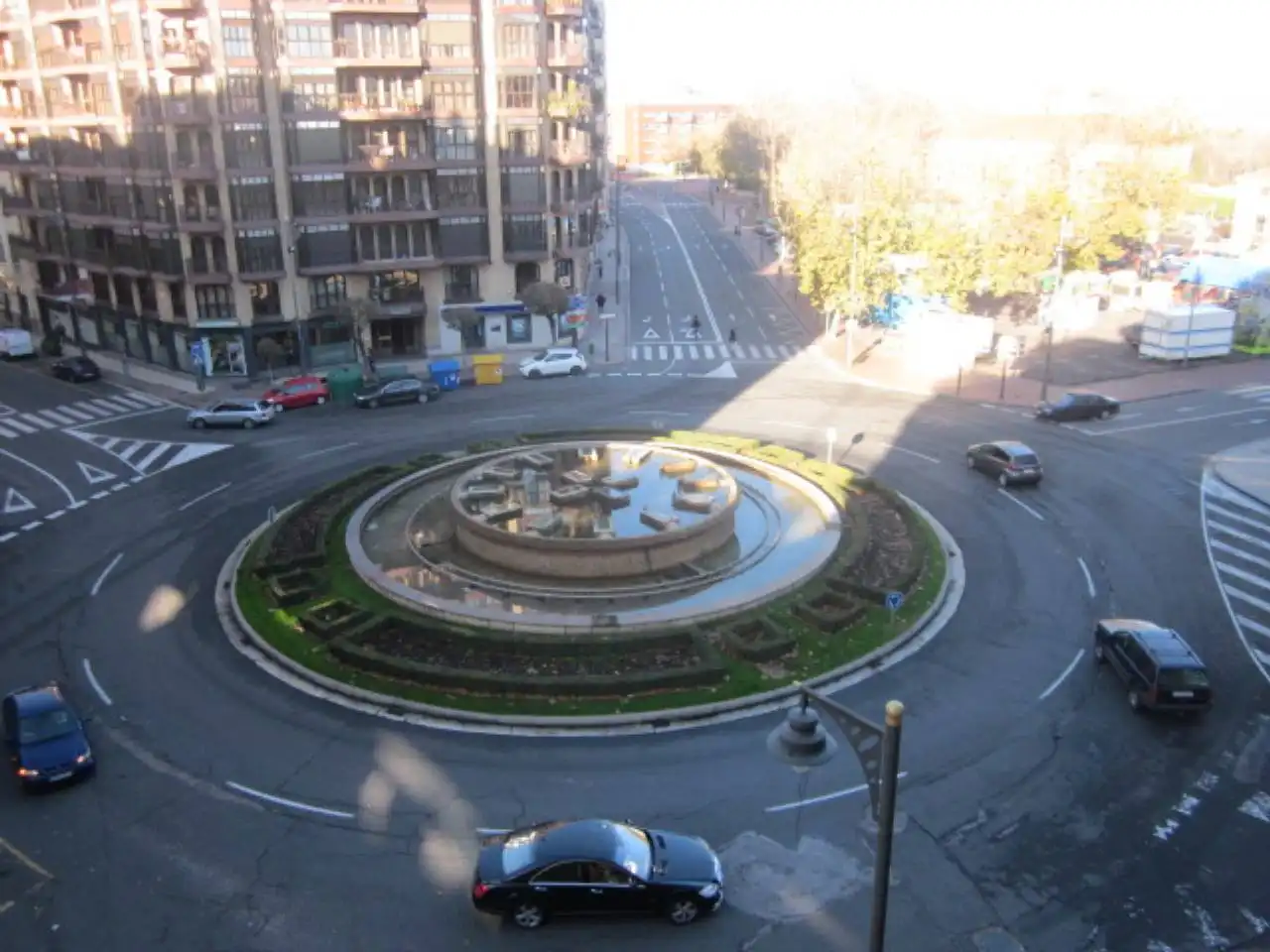 Vista exterior de Piso de alquiler en  Logroño con Calefacción, Terraza y Trastero