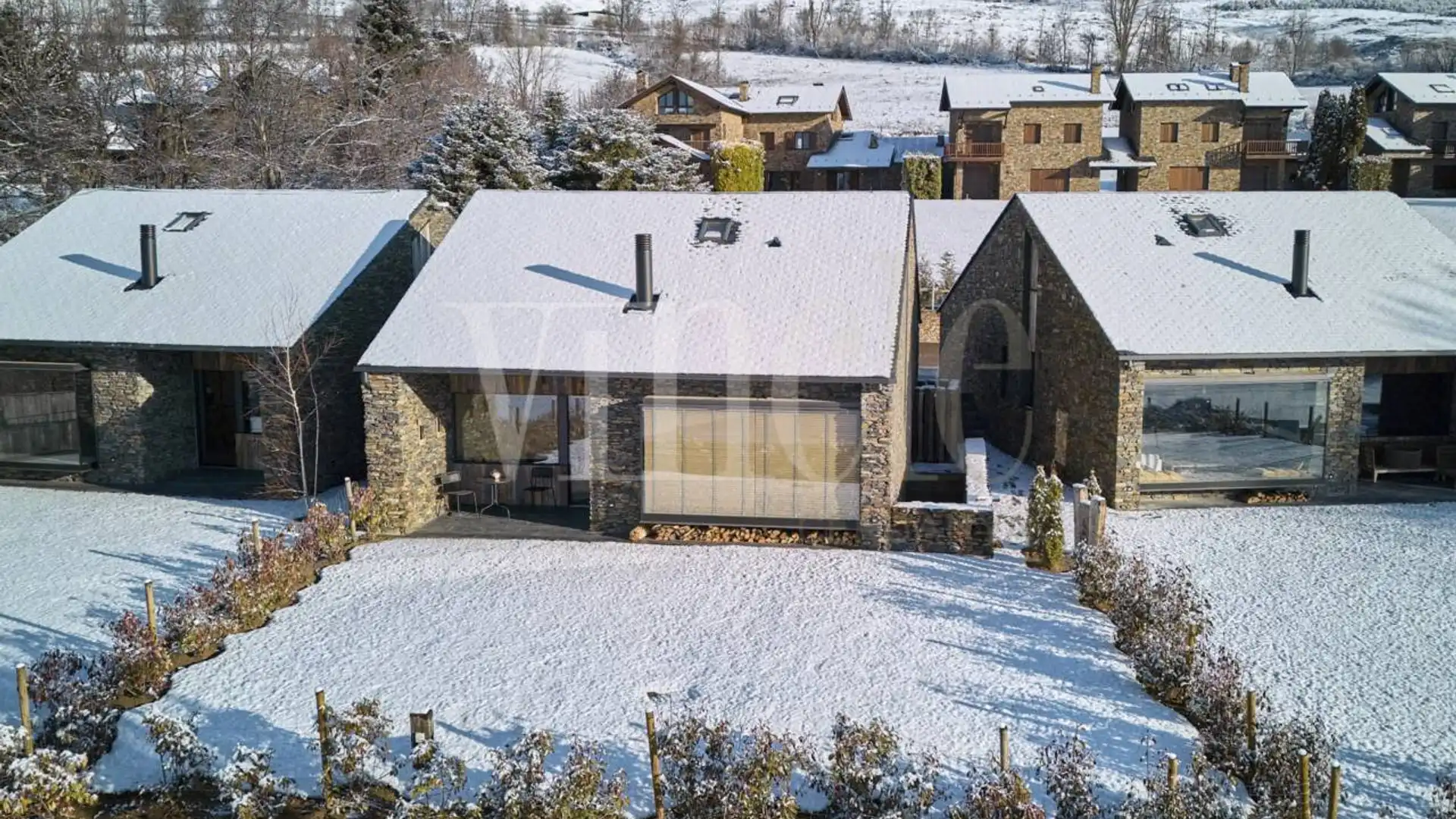 Exterior view of Houses for sale in Ger  with Heating, Private garden and Parquet flooring