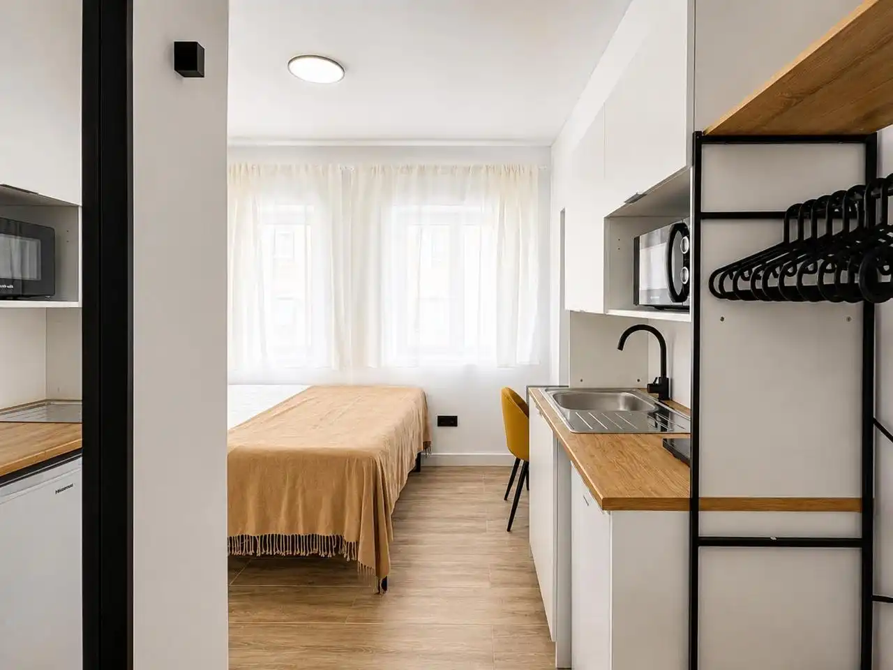Bedroom of Study for rent in Valladolid  with Air Conditioner and Furnished