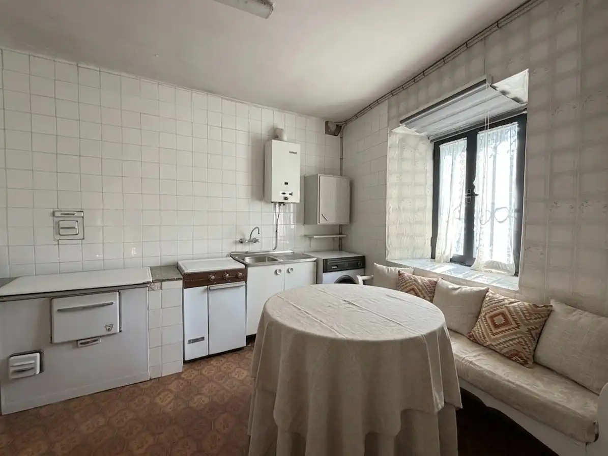Cocina de Casa o chalet en venta en Sahagún con Calefacción, Jardín privado y Amueblado