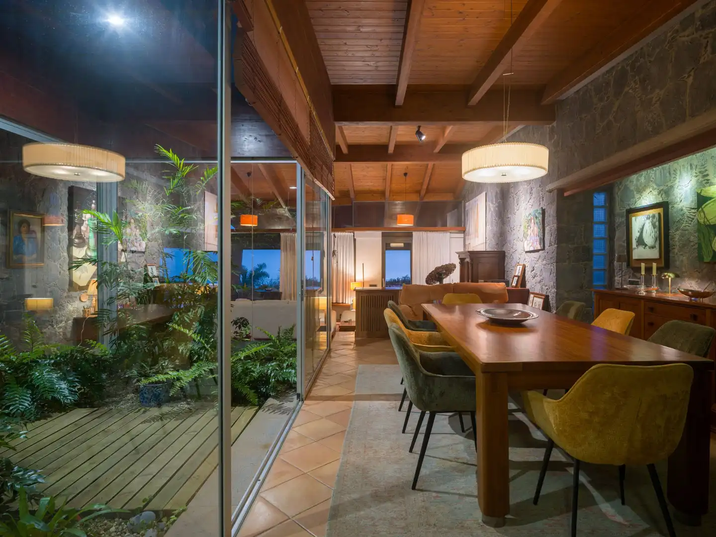 Comedor de Casa o chalet en venta en Tacoronte con Calefacción, Jardín privado y Terraza
