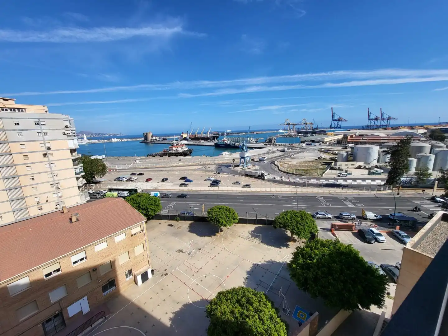 Vista exterior de Piso de alquiler en Málaga con Aire acondicionado y Amueblado