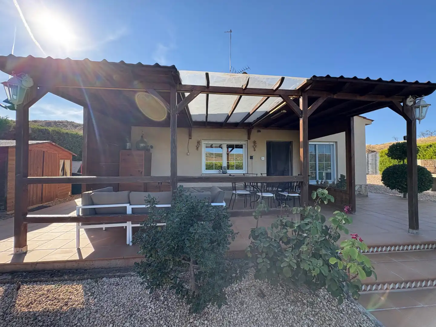 Terrassa de Finca rústica en venda en Autol amb Calefacció, Jardí privat i Terrassa