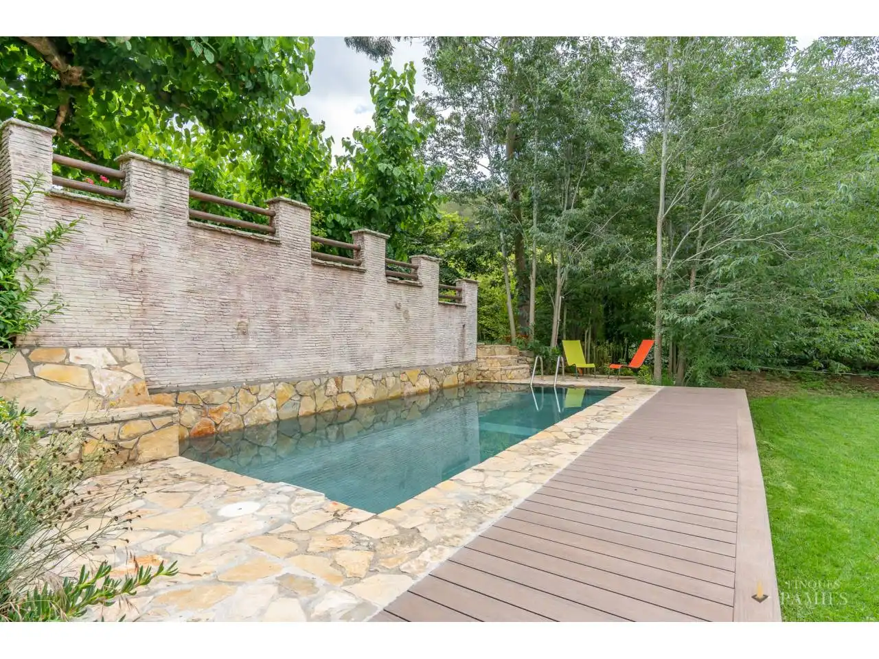 Piscina de Finca rústica en venda en Riudecols amb Calefacció, Jardí privat i Piscina