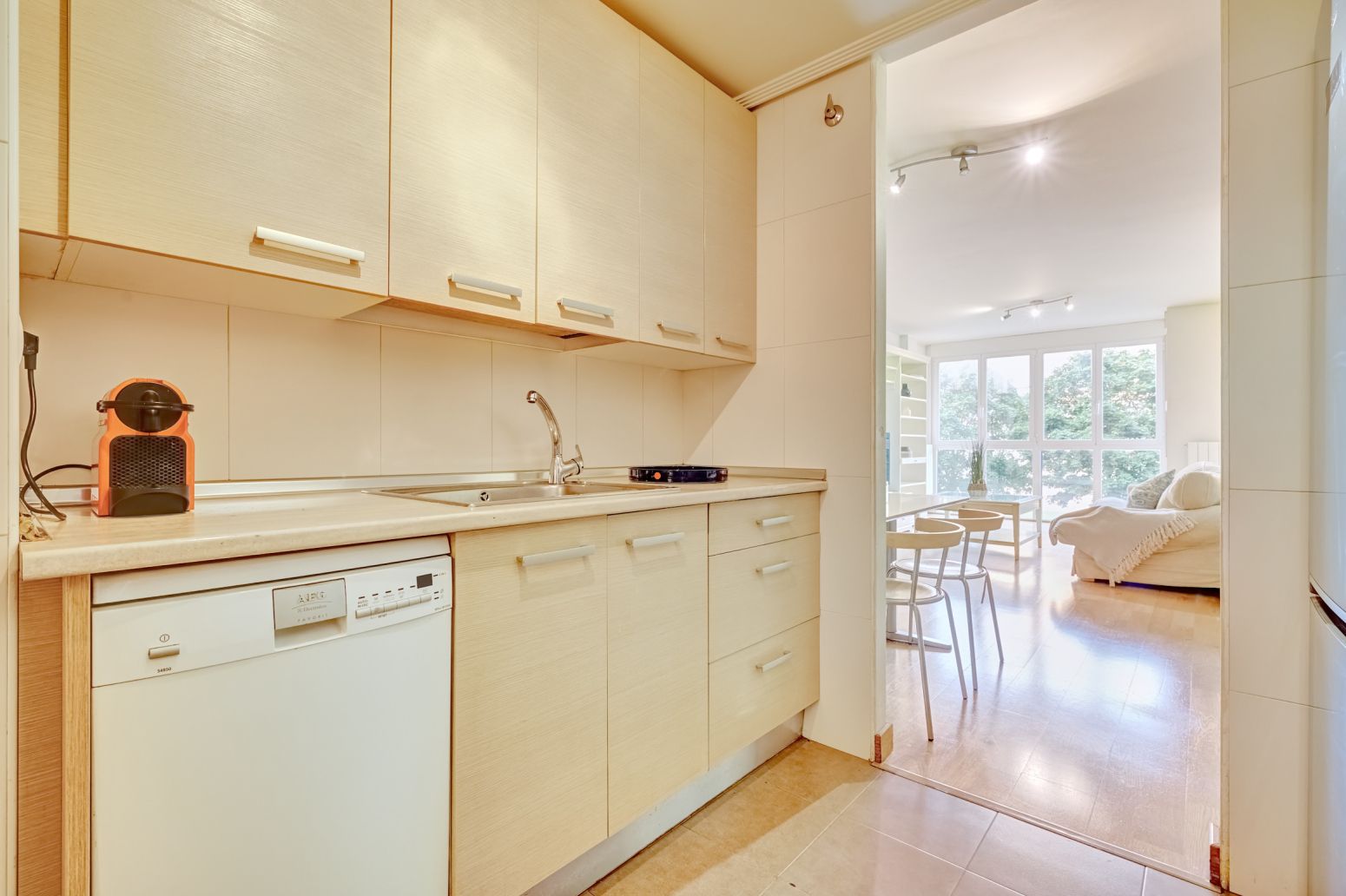 Kitchen of Flat for sale in  Pamplona / Iruña  with Heating, Parquet flooring and Storage room