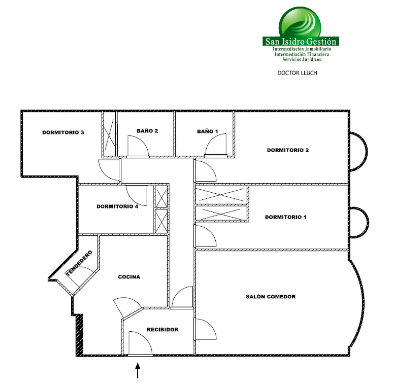 Flat for sale in Valencia  with Air Conditioner, Furnished and Oven