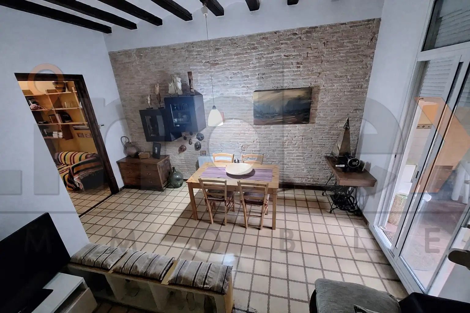 Sala de estar de Piso en venta en Barcelona con Aire acondicionado, Calefacción y Terraza