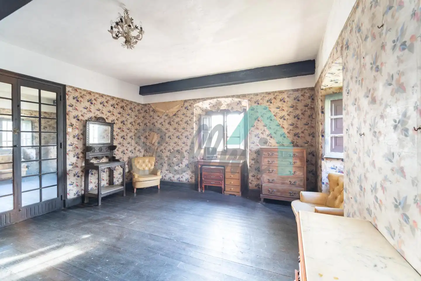 Habitación de Casa o chalet en venta en Oviedo  con Jardín privado y Balcón