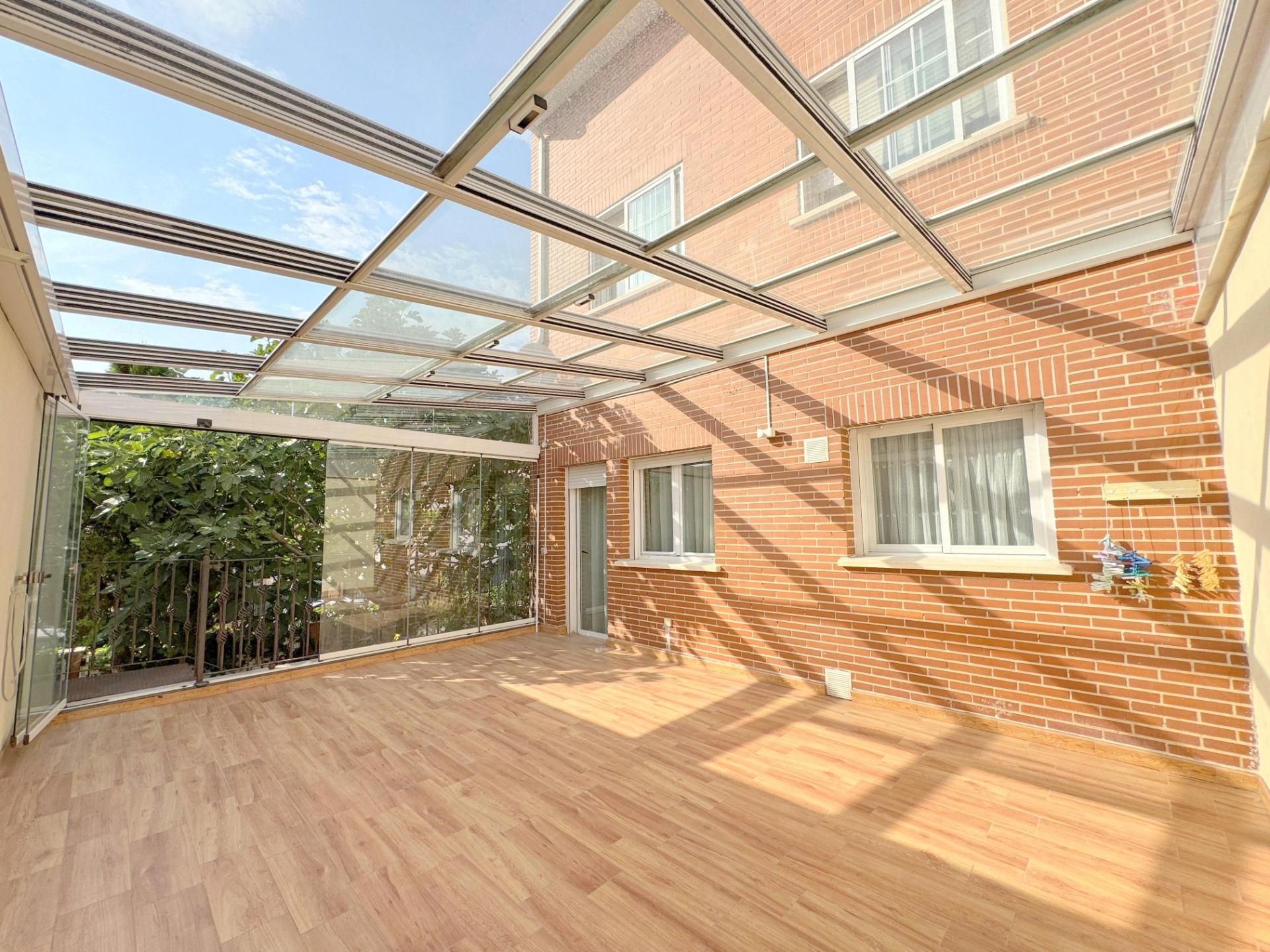 Terrassa de Casa adosada en venda en Arganda del Rey amb Aire condicionat, Calefacció i Jardí privat