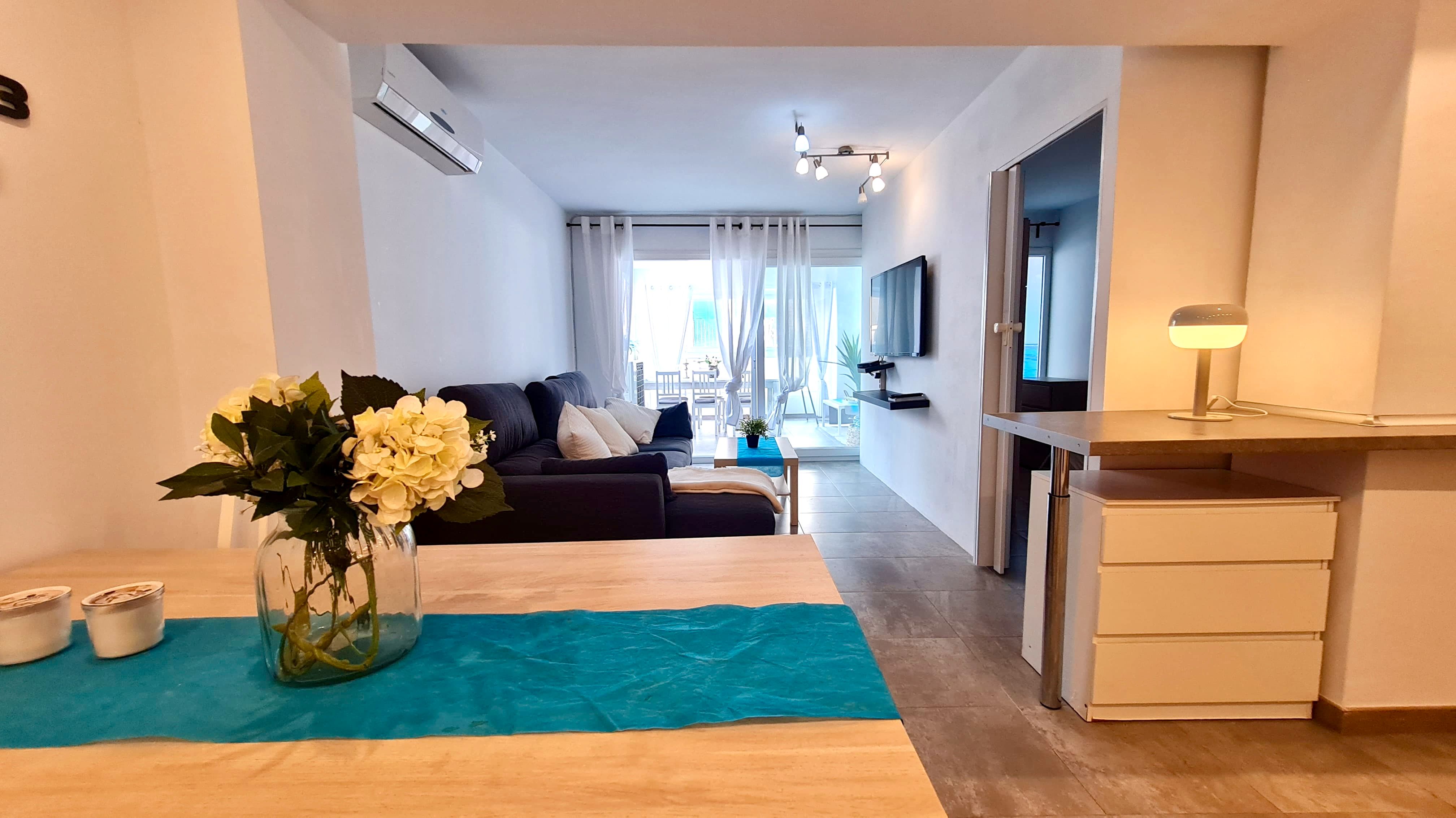 Sala d'estar de Apartament en venda en Llucmajor amb Aire condicionat