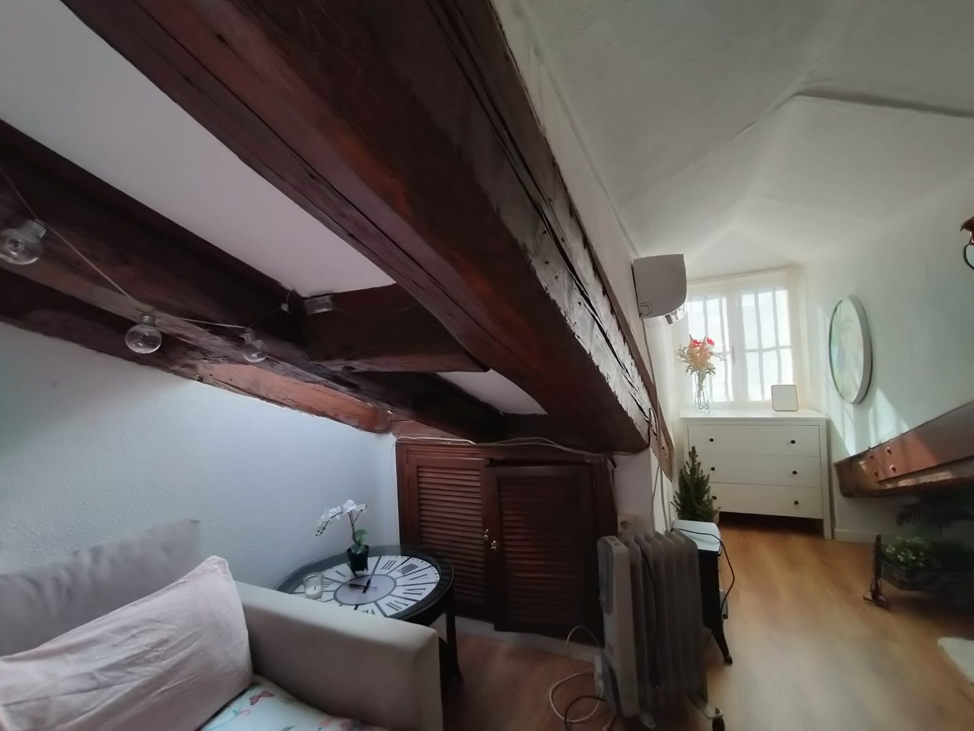 Dormitori de Estudi de lloguer en  Madrid Capital amb Aire condicionat, Calefacció i Parquet