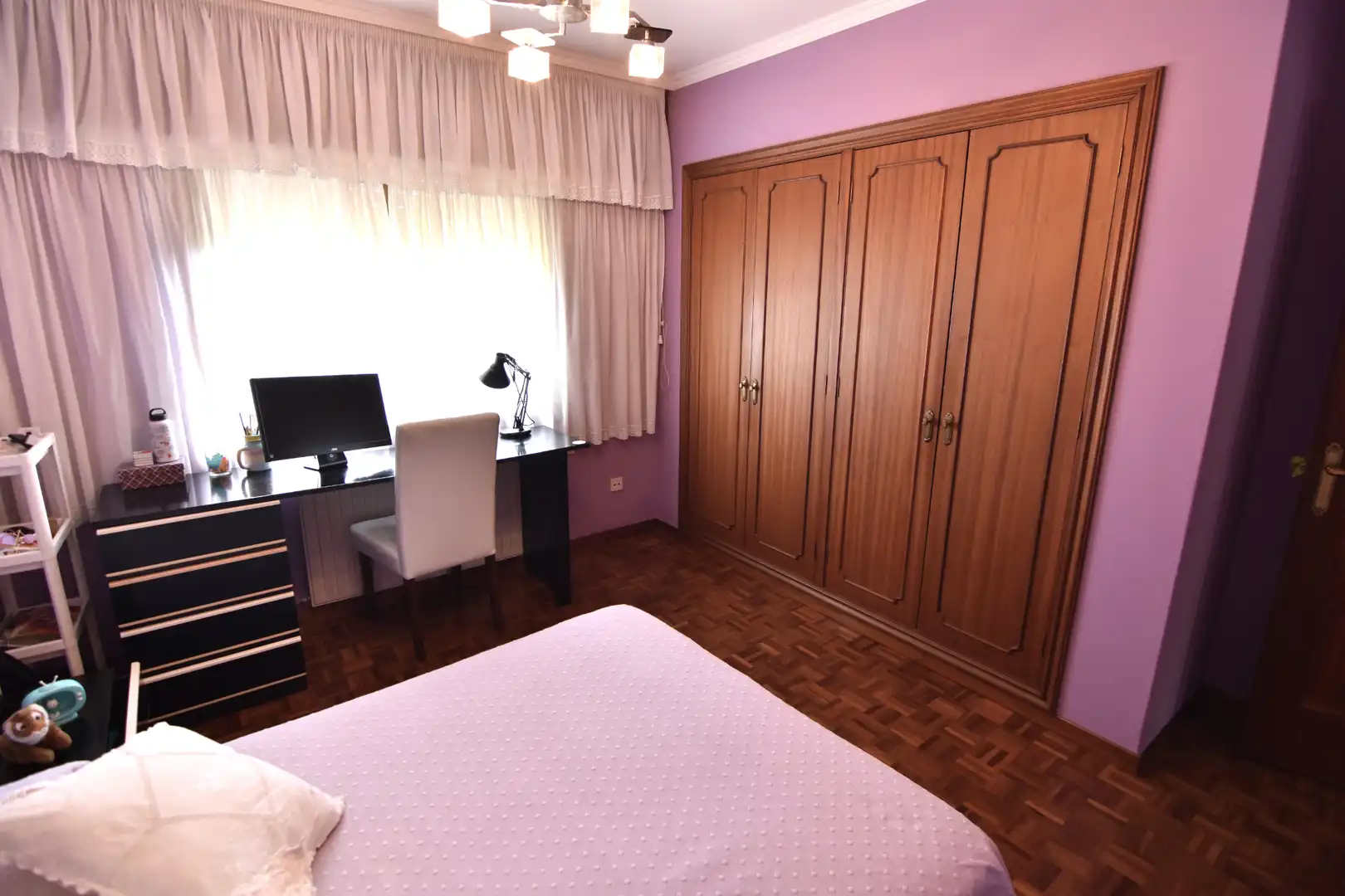 Habitación de Casa o chalet en venta en Oleiros con Calefacción, Jardín privado y Parquet