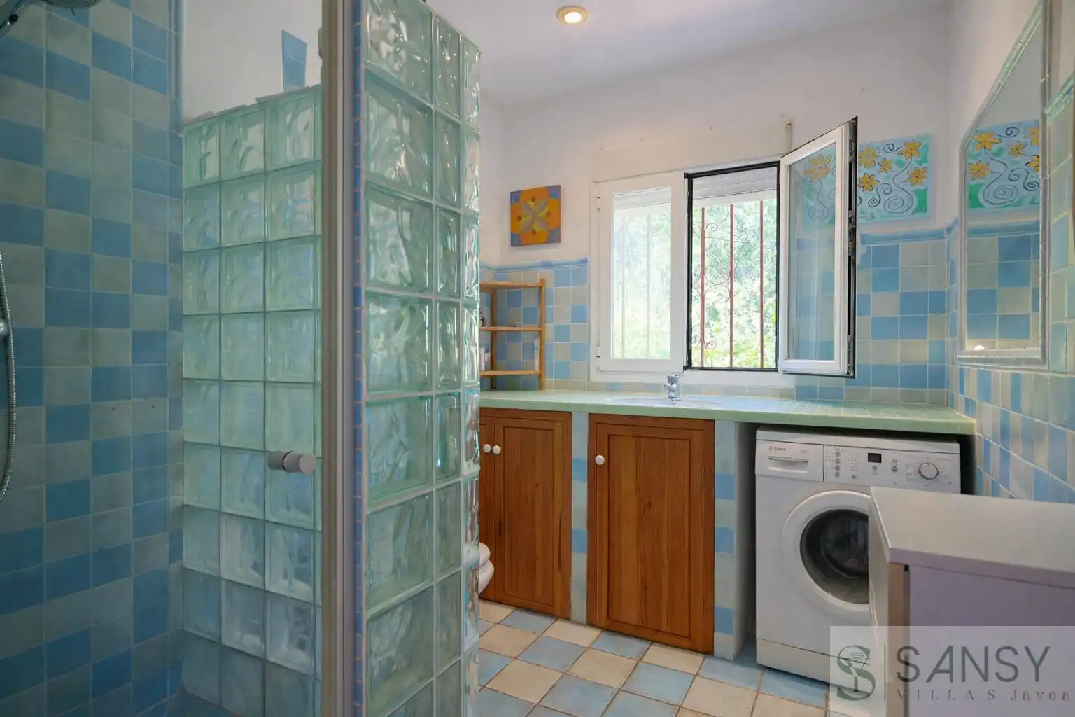 Bathroom of Houses for sale in Jávea / Xàbia  with Air Conditioner