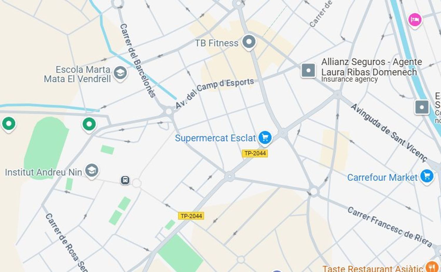 Vista exterior de Casa o xalet en venda en El Vendrell